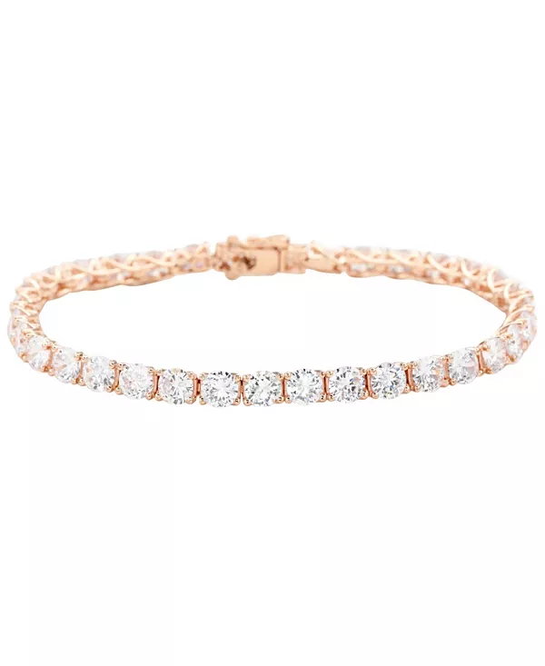 Большой теннисный браслет Suzy Levian из стерлингового серебра с кубическим цирконием Suzy Levian New York, rose
Большой теннисный браслет Suzy Levian из стерлингового серебра с кубическим цирконием Suzy Levian New York, rose