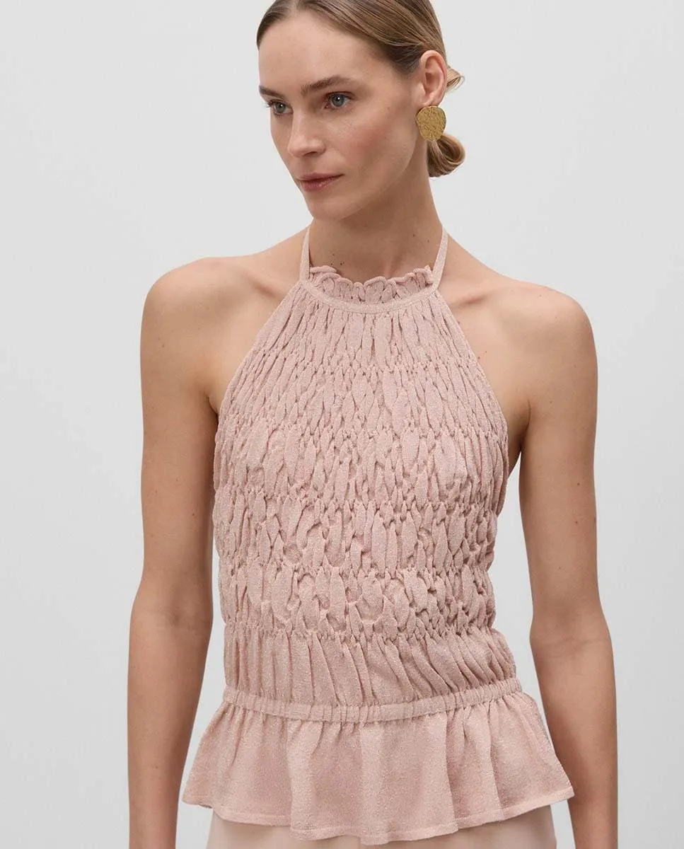 Женский топ из лайкры Simorra, розовый
Женский топ из лайкры Simorra, розовый