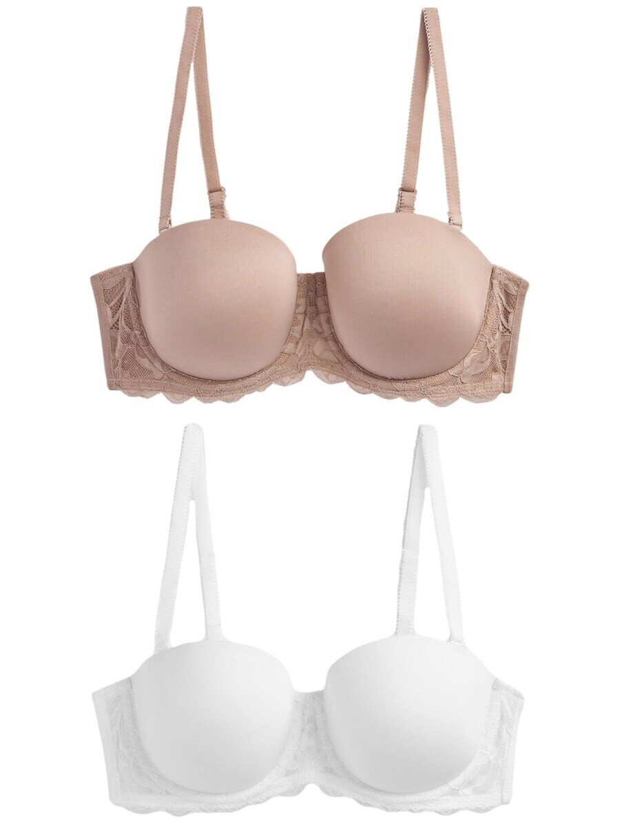 Бюстгальтер бандо Next Bandeau Bra, цвет dark beige/white
Бюстгальтер бандо Next Bandeau Bra, цвет dark beige/white