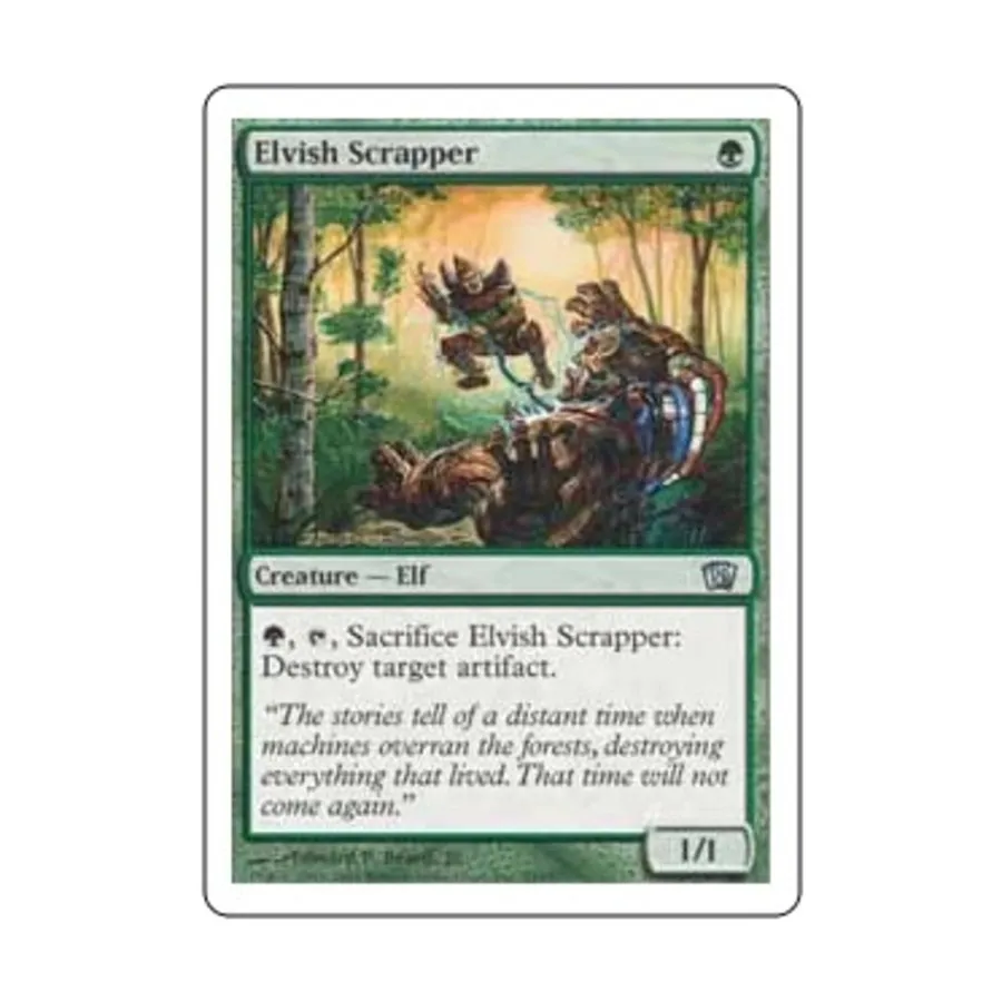 CCG Эльфийский скребок (U), MTG - 8th Edition
CCG Эльфийский скребок (U), MTG - 8th Edition