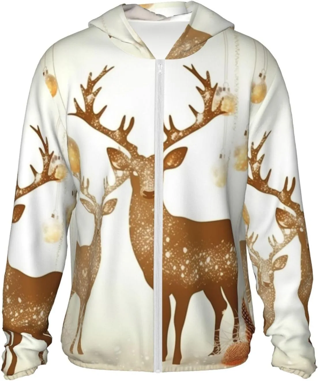 Толстовка с капюшоном для защиты от солнца с оленями и декором, Full Zip, UPF 50+, с карманом HJBNW
Толстовка с капюшоном для защиты от солнца с оленями и декором, Full Zip, UPF 50+, с карманом HJBNW