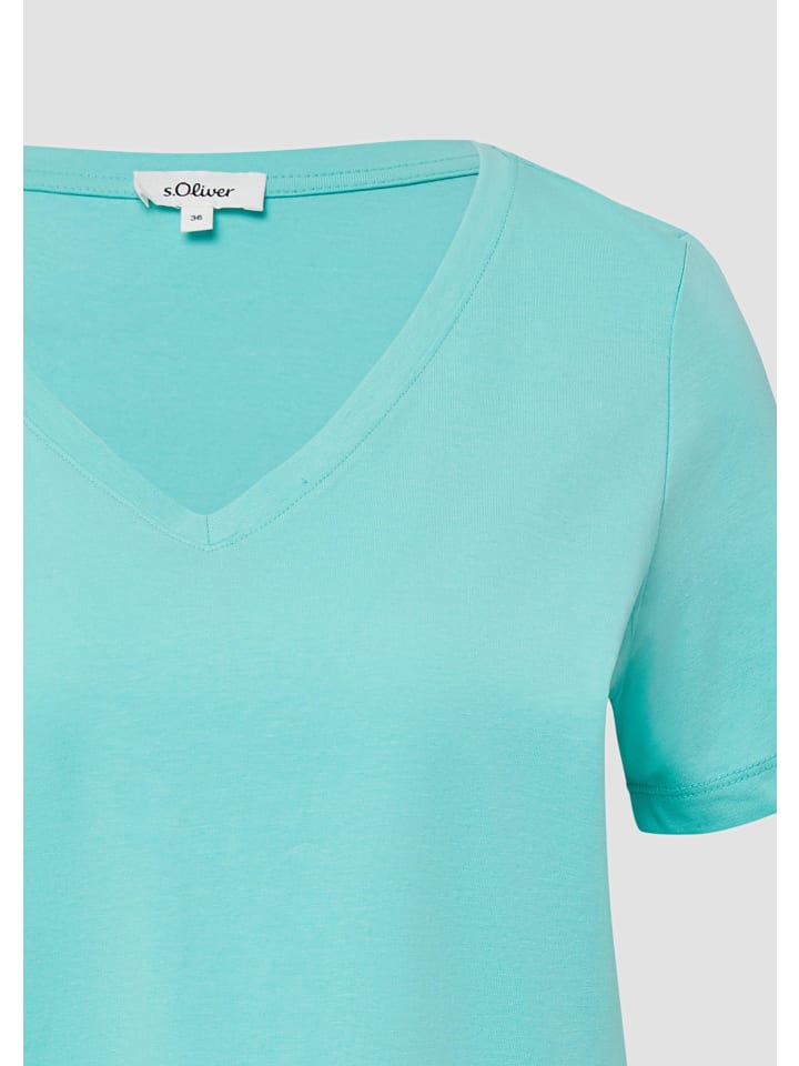 Футболка s.Oliver, бирюзовый
Футболка s.Oliver, бирюзовый
