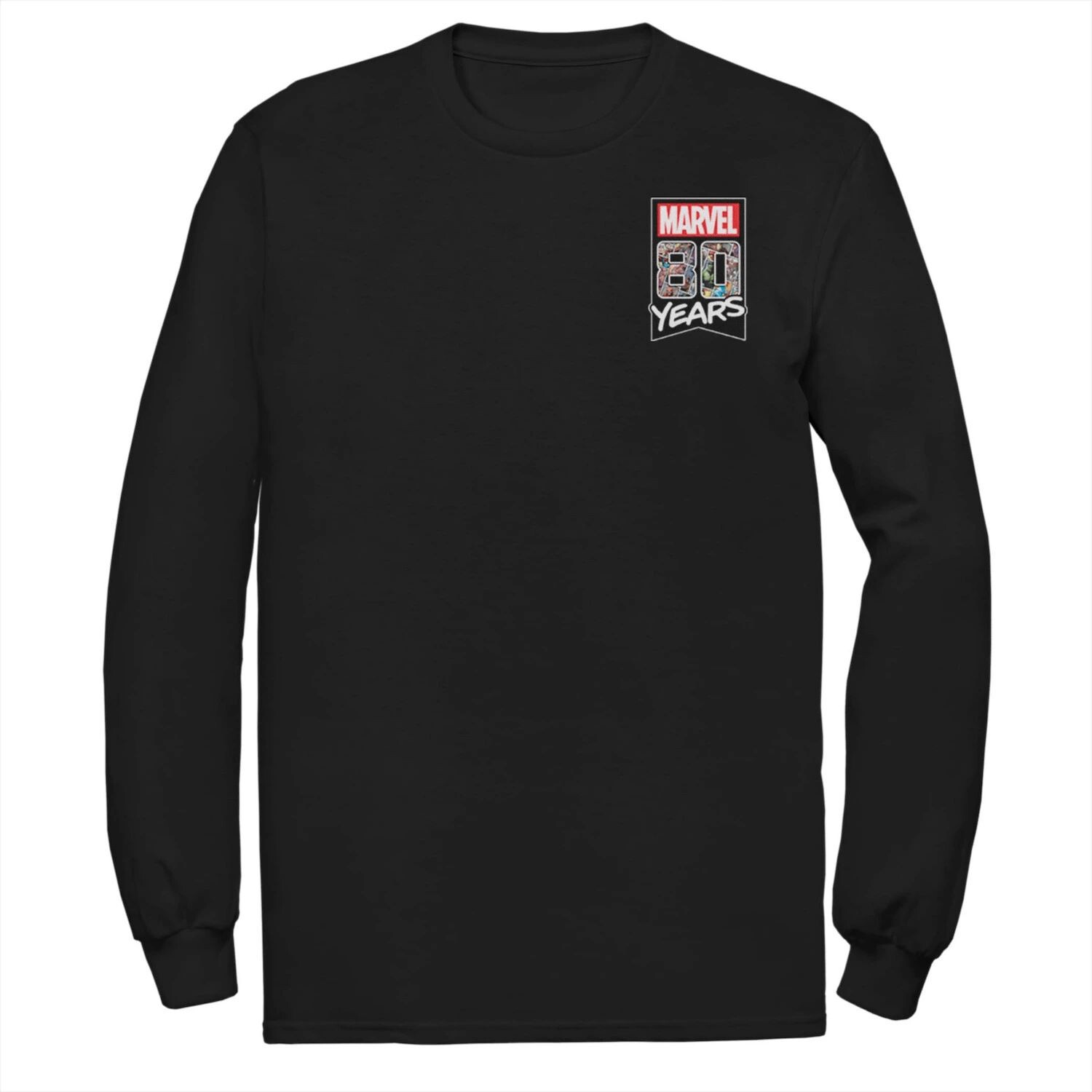 Мужская футболка с логотипом в стиле комиксов 80 лет Marvel
Мужская футболка с логотипом в стиле комиксов 80 лет Marvel