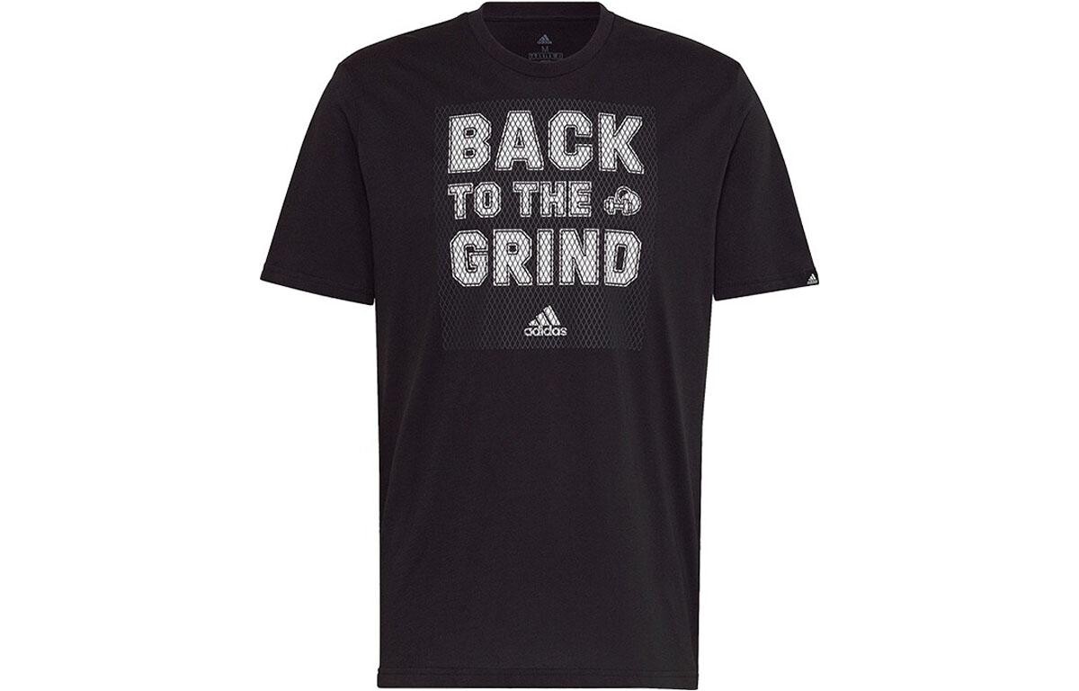 Футболка мужская черная Adidas, черный 
Футболка мужская черная Adidas, черный