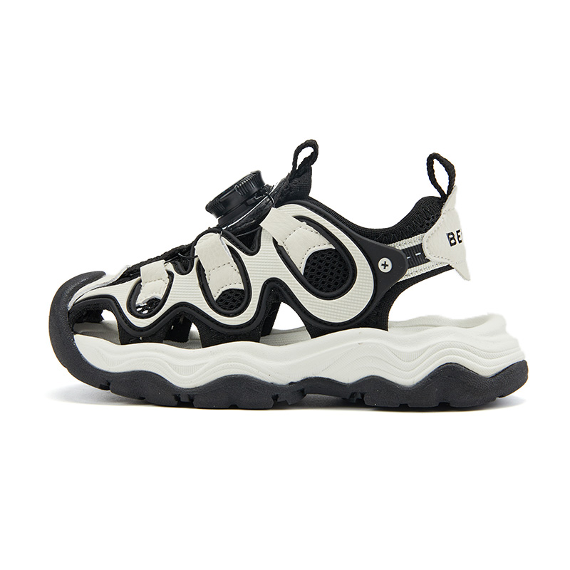 Дышащие быстросохнущие низкие детские сандалии для детей BELLE, черный
Дышащие быстросохнущие низкие детские сандалии для детей BELLE, черный