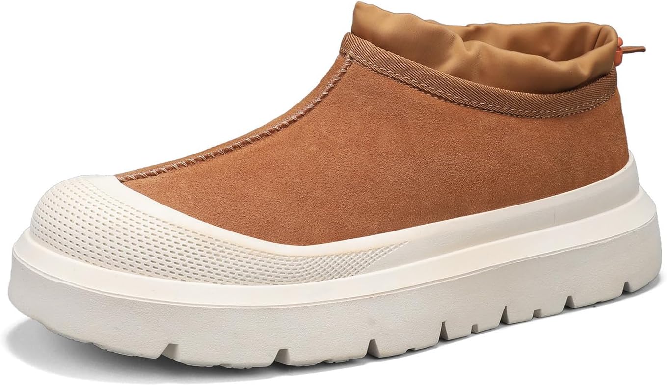 Теплые противоскользящие платформенные ботинки для мужчин и женщин, зимние замшевые ботинки с подкладкой из флиса для повседневной носки и активного отдыха Lesihoe, белый
Теплые противоскользящие платформенные ботинки для мужчин и женщин, зимние замшевые ботинки с подкладкой из флиса для повседневной носки и активного отдыха Lesihoe, белый