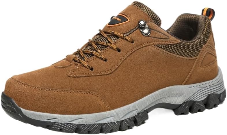Мужские походные кроссовки, противоскользящие замшевые треккинговые туфли для кемпинга и походов, удобная обувь для мужчин Hhhchpm, коричневый
Мужские походные кроссовки, противоскользящие замшевые треккинговые туфли для кемпинга и походов, удобная обувь для мужчин Hhhchpm, коричневый