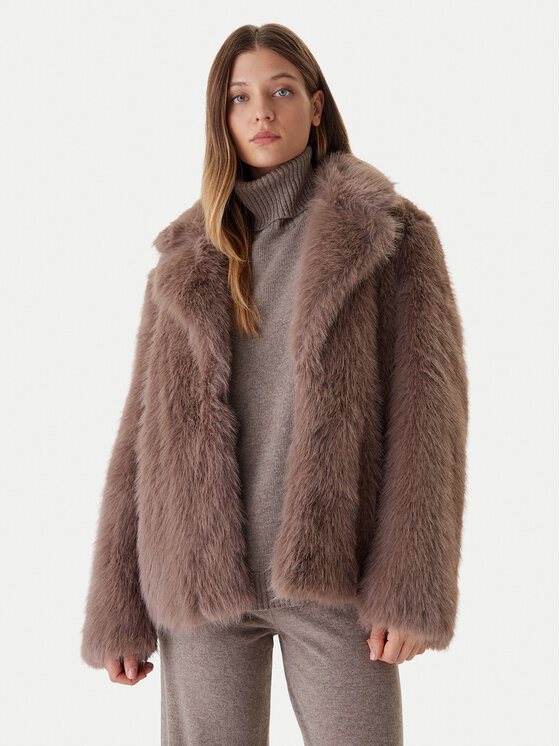 Меховое пальто regular fit Paris GW148STFRL5 Bomboogie, коричневый
Меховое пальто regular fit Paris GW148STFRL5 Bomboogie, коричневый