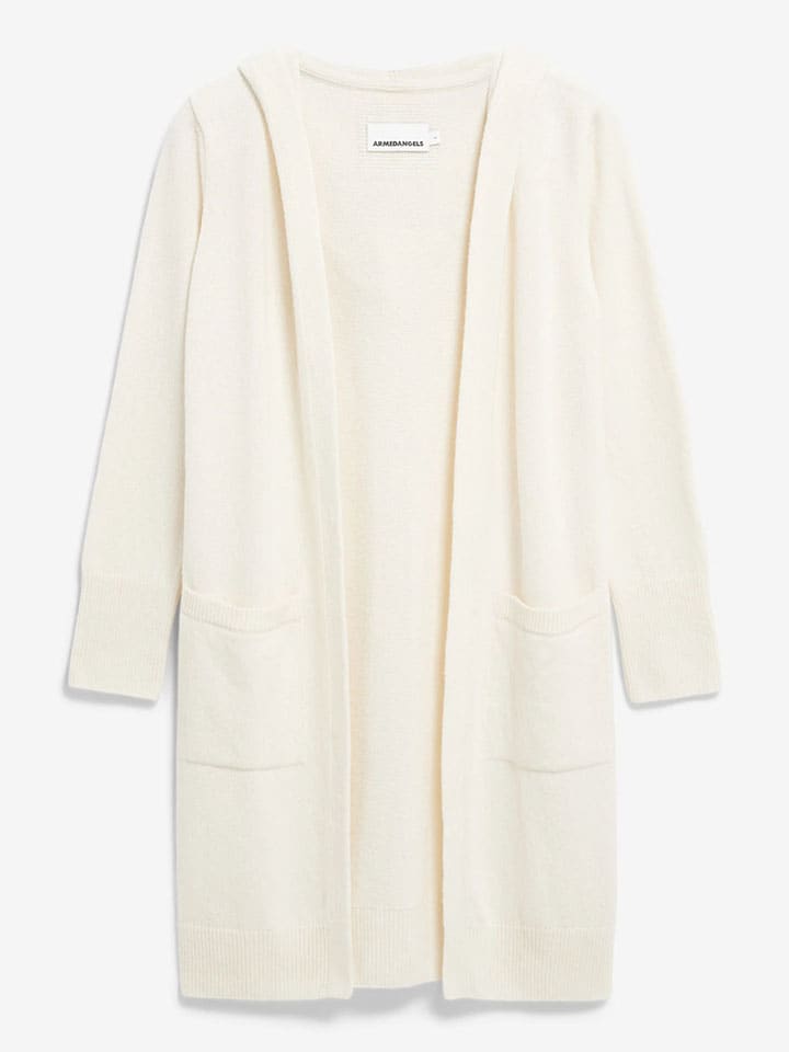 Armedangels Шерстяной кардиган «Вандаа» кремового цвета
Armedangels Шерстяной кардиган «Вандаа» кремового цвета