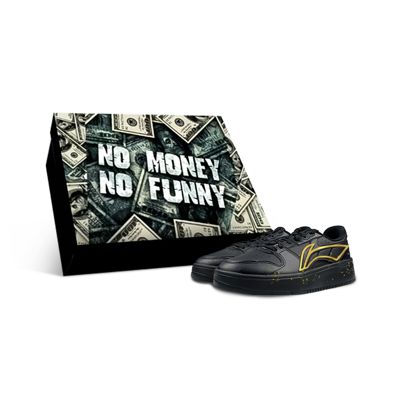 LINING Кроссовки для скейтбординга Yuanbao V2 с амортизацией и противоскользящим покрытием, мужские, черно-золотые
LINING Кроссовки для скейтбординга Yuanbao V2 с амортизацией и противоскользящим покрытием, мужские, черно-золотые