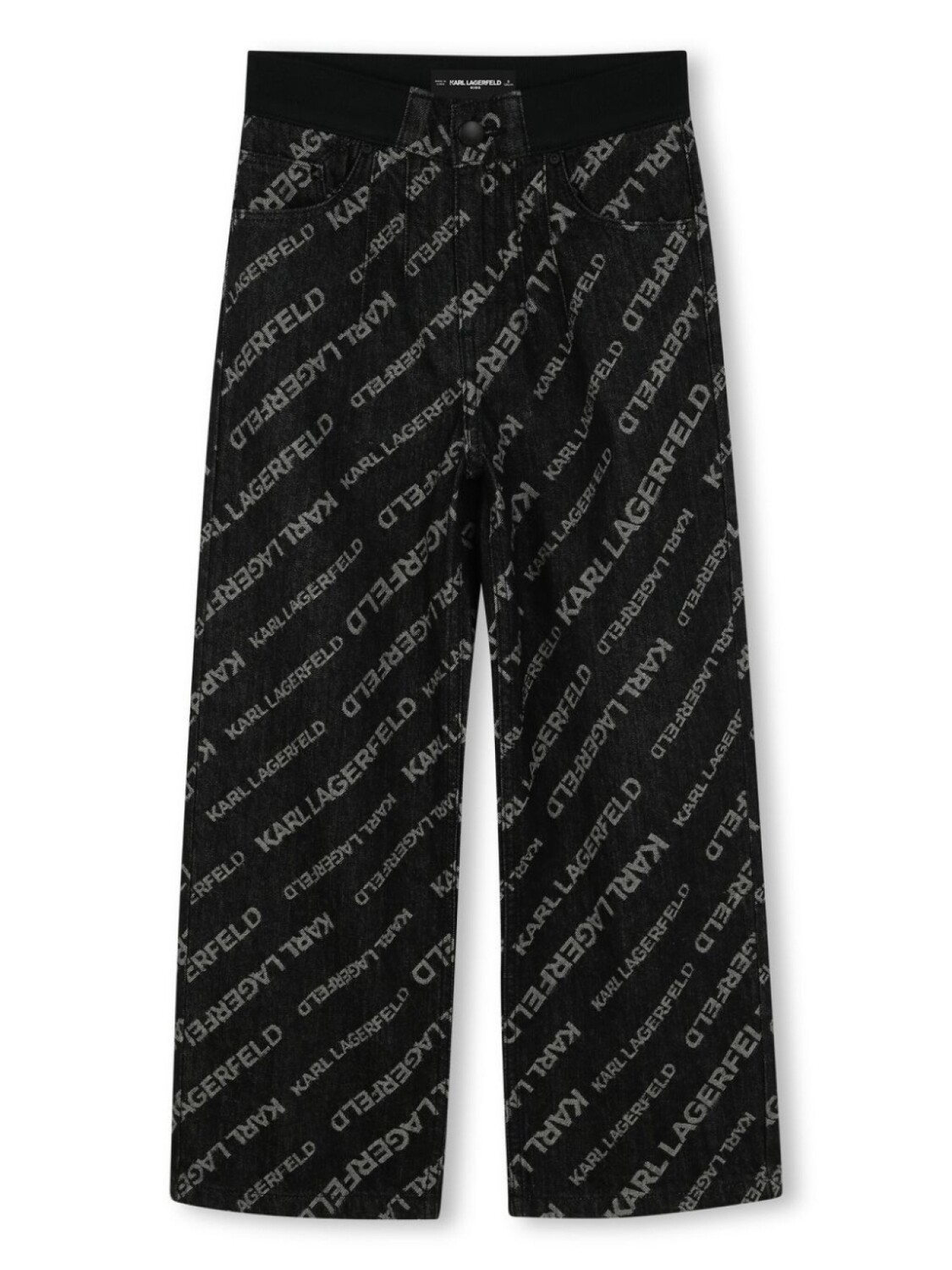 Karl Lagerfeld Kids джинсы с логотипом, черный
Karl Lagerfeld Kids джинсы с логотипом, черный