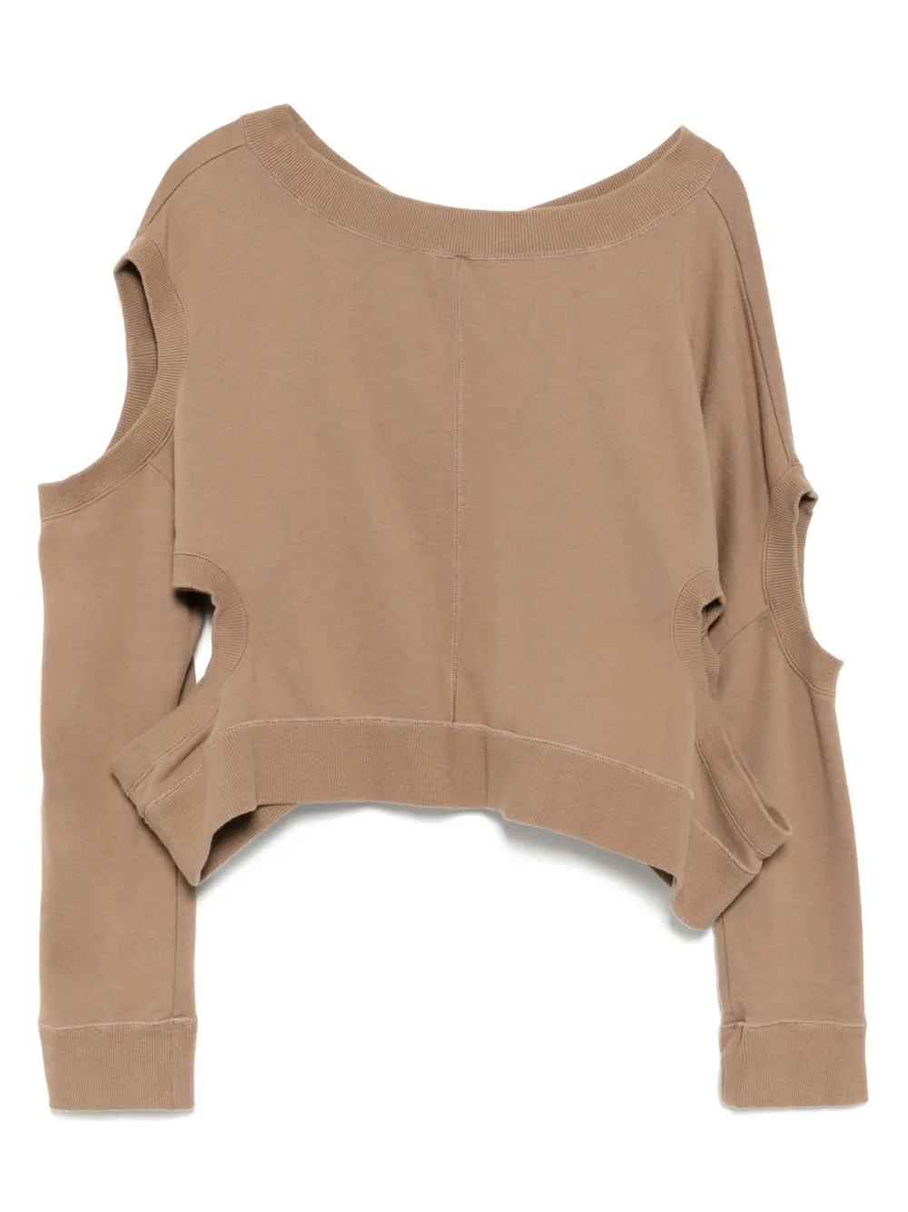 Толстовка с вырезами Undercover, коричневый
Толстовка с вырезами Undercover, коричневый