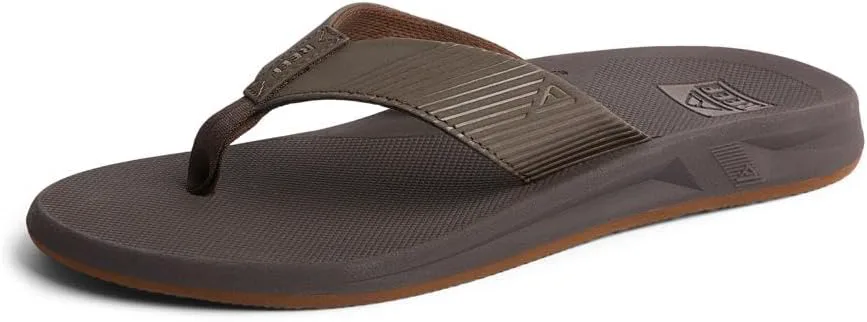 Мужские сандалии REEF, Phantom II, спортивные вьетнамки с анатомической стелькой, водонепроницаемые, темно-коричневый
Мужские сандалии REEF, Phantom II, спортивные вьетнамки с анатомической стелькой, водонепроницаемые, темно-коричневый