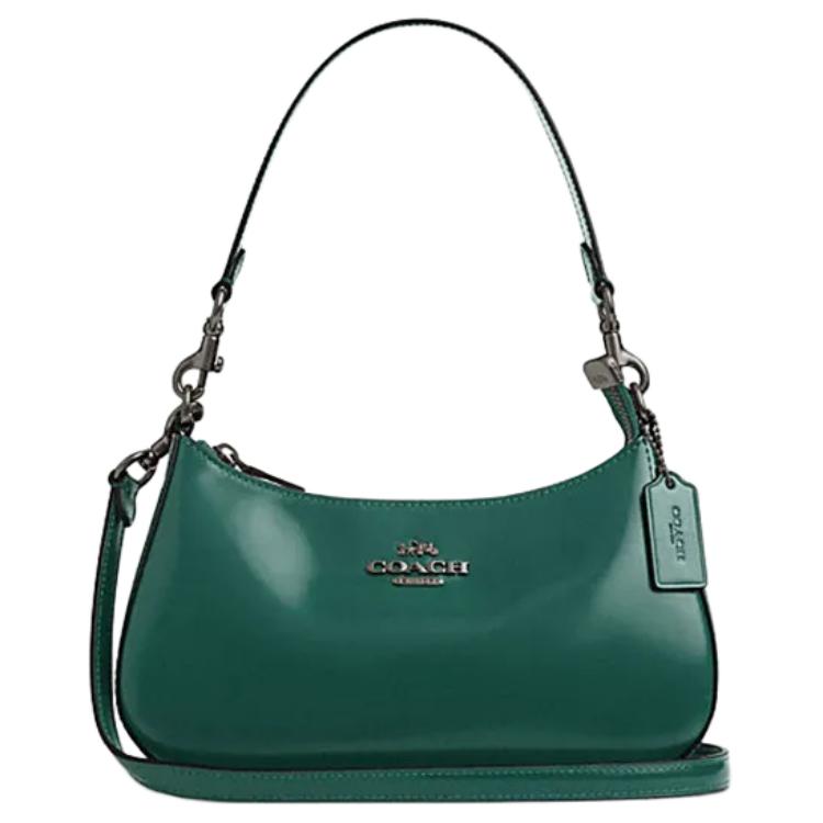 COACH Сумка через плечо Teri Cow Leather Crossbody Bag, средняя, женская, изумрудно-зеленая
COACH Сумка через плечо Teri Cow Leather Crossbody Bag, средняя, женская, изумрудно-зеленая