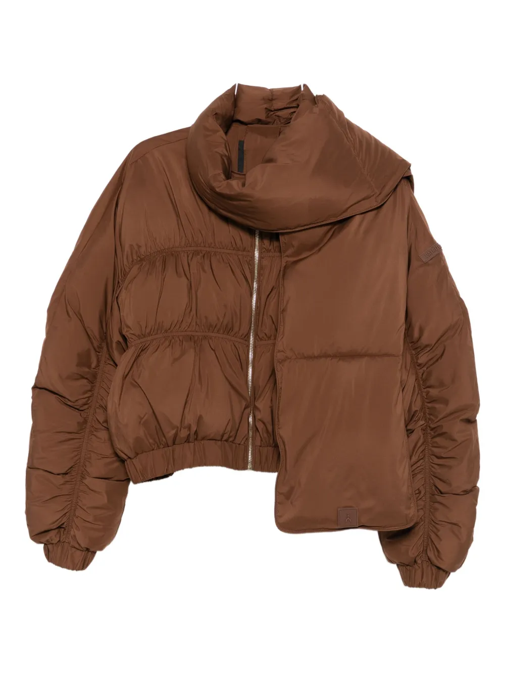 Стеганая куртка со съемным шарфом Patrizia Pepe, коричневый
Стеганая куртка со съемным шарфом Patrizia Pepe, коричневый