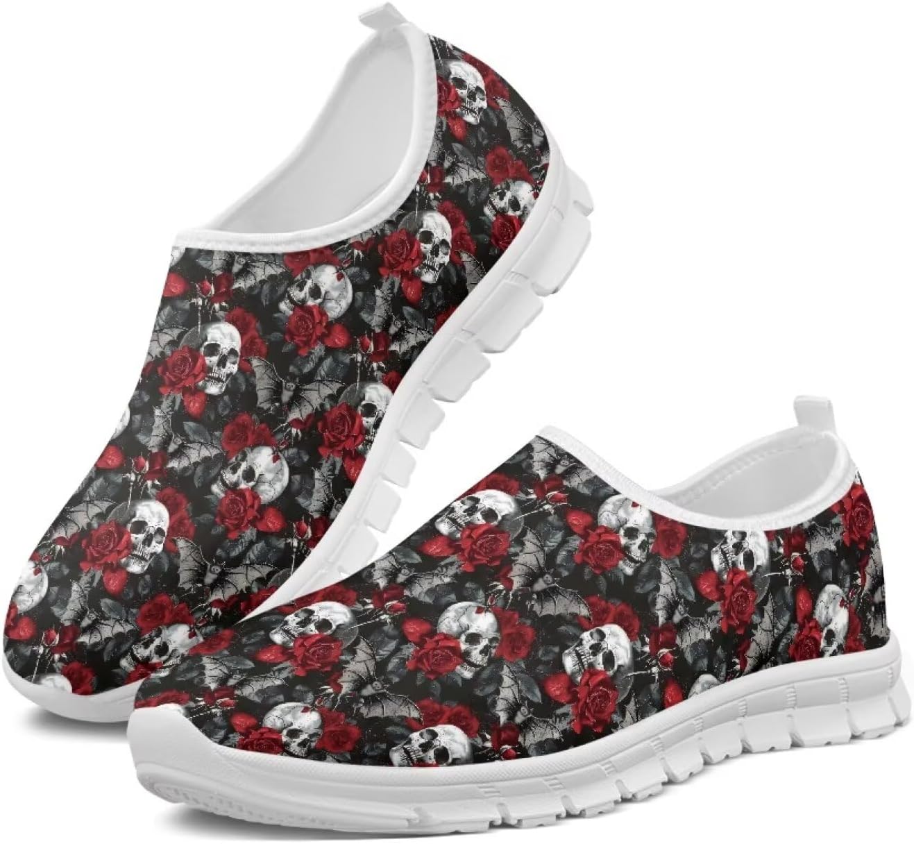 Удобные женские слипоны для ходьбы Унисекс Взрослые модные повседневные кроссовки Fonplted, Rereo Skull
Удобные женские слипоны для ходьбы Унисекс Взрослые модные повседневные кроссовки Fonplted, Rereo Skull