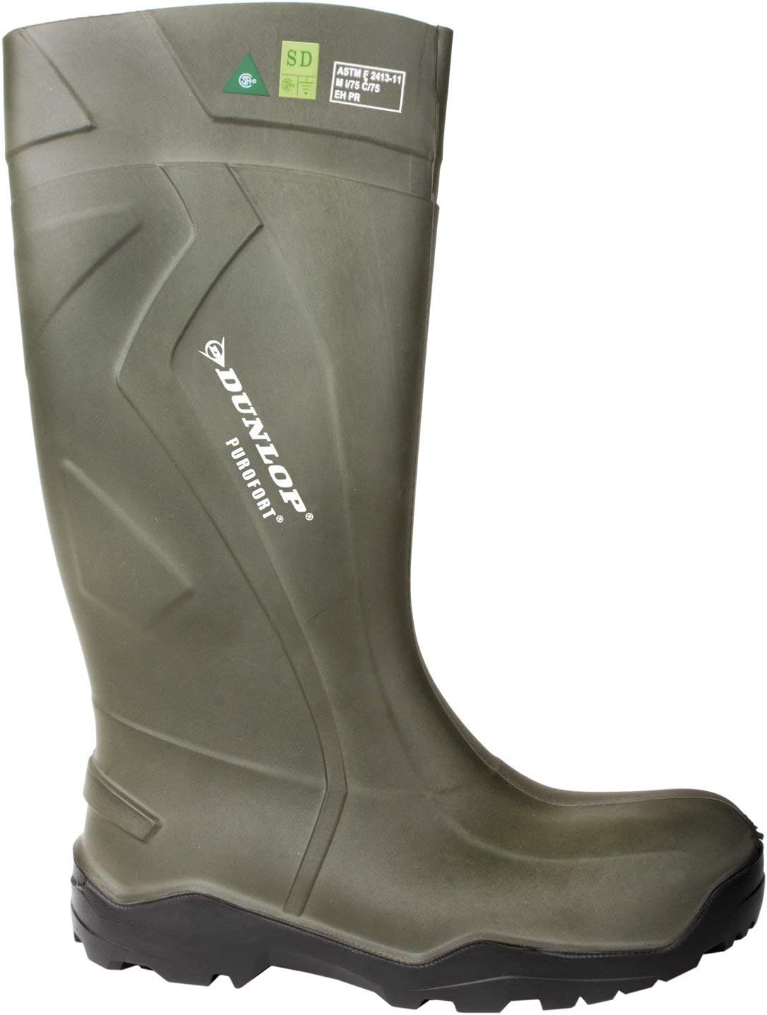 DUNLOP Purofort Полностью защитные - Легкие ботинки для мужчин и женщин - Водонепроницаемые защитные ботинки со стальным носком - Устойчивые к химическим веществам и скольжению с высоким голенищем - Черные - Размер 3-16/35
DUNLOP Purofort Полностью защитные - Легкие ботинки для мужчин и женщин - Водонепроницаемые защитные ботинки со стальным носком - Устойчивые к химическим веществам и скольжению с высоким голенищем - Черные - Размер 3-16/35