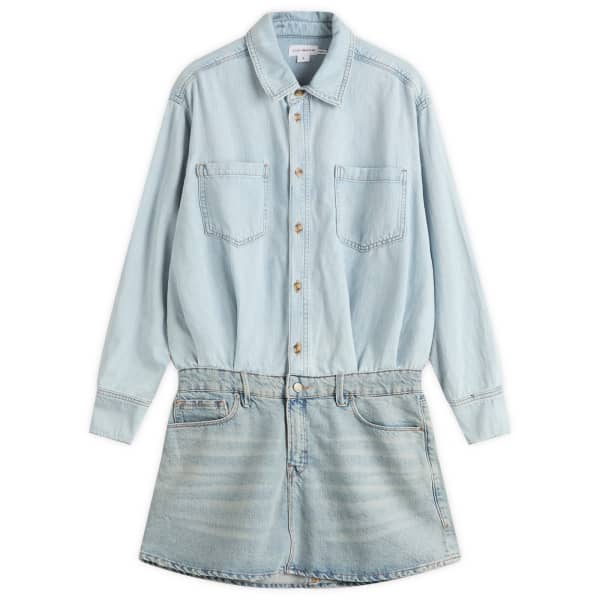 Платье-Рубашка из денима Good American, индиго
Платье-Рубашка из денима Good American, индиго
