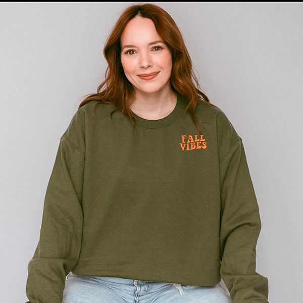 Вышитый свитшот в ретро-стиле с осенним настроением Simply Sage Market, Military
Вышитый свитшот в ретро-стиле с осенним настроением Simply Sage Market, Military