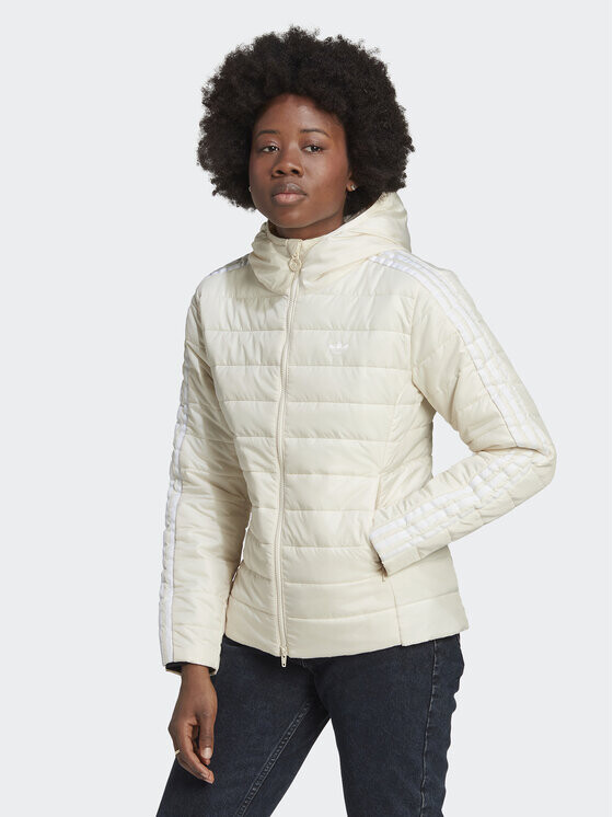 Пуховик узкого кроя Adidas, бежевый
Пуховик узкого кроя Adidas, бежевый