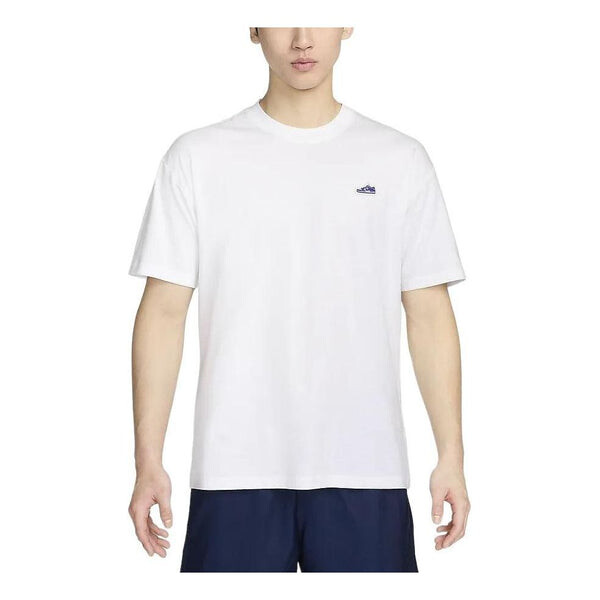 Футболка спортивная одежда dunk patch футболка азиатские размеры Nike, белый 
Футболка спортивная одежда dunk patch футболка азиатские размеры Nike, белый