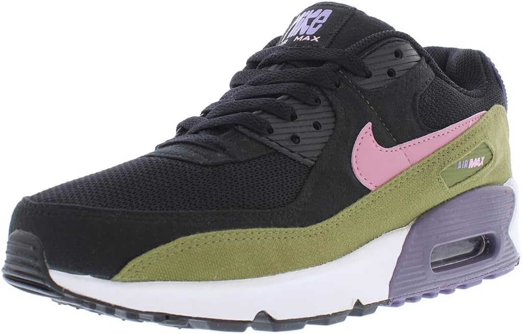 Кроссовки Nike Air Max 90 (Big Kid), черный/розовый
Кроссовки Nike Air Max 90 (Big Kid), черный/розовый