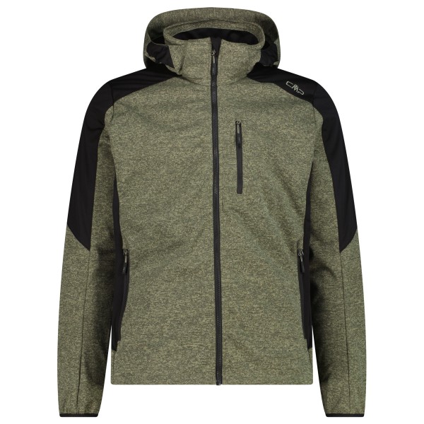Куртка с капюшоном и застежкой-молнией - куртка софтшелл Cmp, Sage Melange
Куртка с капюшоном и застежкой-молнией - куртка софтшелл Cmp, Sage Melange