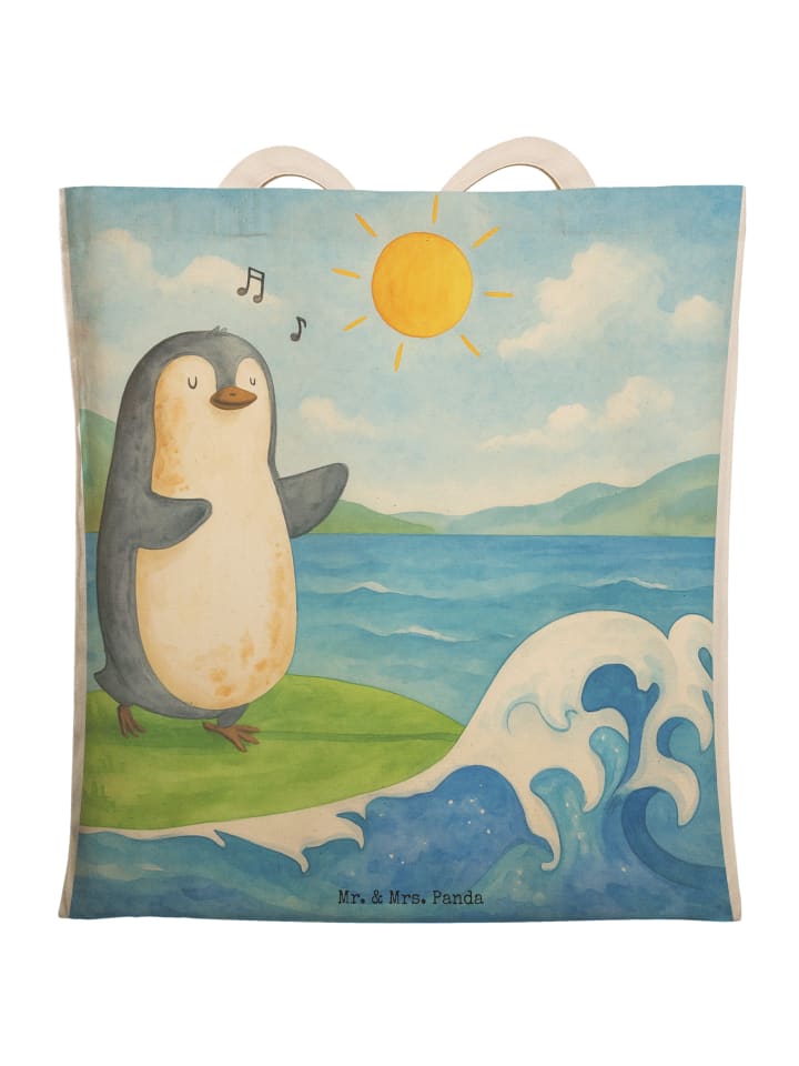 Mr. & Mrs. Panda Сумка-шоппер с изображением пингвина-серфера, без слогана, белого цвета
Mr. & Mrs. Panda Сумка-шоппер с изображением пингвина-серфера, без слогана, белого цвета