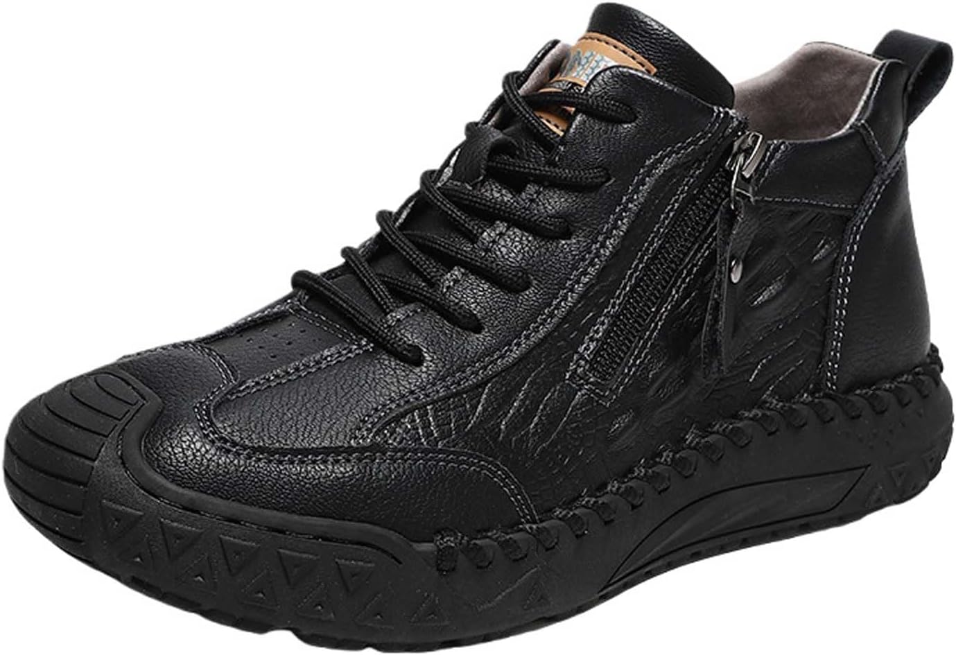 Мужские повседневные кожаные туфли XDFVC, ботинки-чукка до щиколотки, нескользящие, легкие, ретро лоферы, ручной работы, модные кроссовки для себя, водонепроницаемые, для прогулок, походов и вождения, ботинки без носка, черный
Мужские повседневные кожаные туфли XDFVC, ботинки-чукка до щиколотки, нескользящие, легкие, ретро лоферы, ручной работы, модные кроссовки для себя, водонепроницаемые, для прогулок, походов и вождения, ботинки без носка, черный