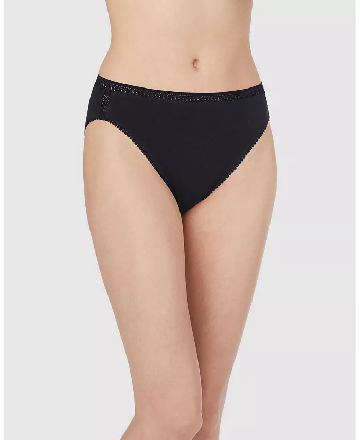 Женские трусики-шорты Cabana Cotton Hip 024304 On Gossamer, черный
Женские трусики-шорты Cabana Cotton Hip 024304 On Gossamer, черный