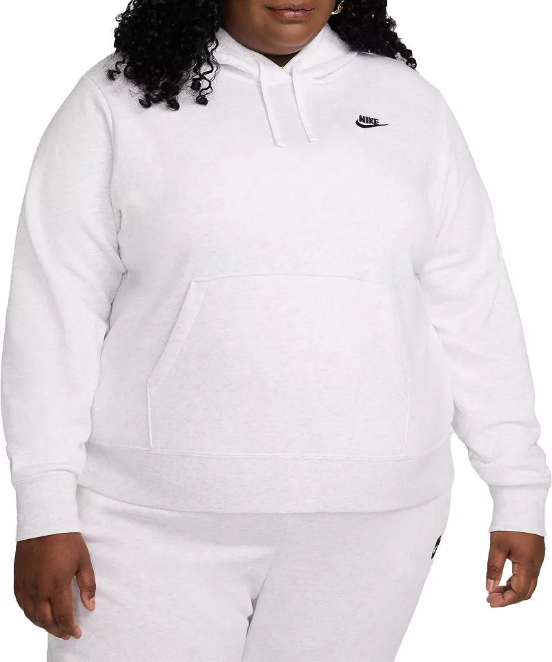 Женский флисовый пуловер с капюшоном Nike Sportswear Club (большие размеры), цвет Birch Heather
Женский флисовый пуловер с капюшоном Nike Sportswear Club (большие размеры), цвет Birch Heather