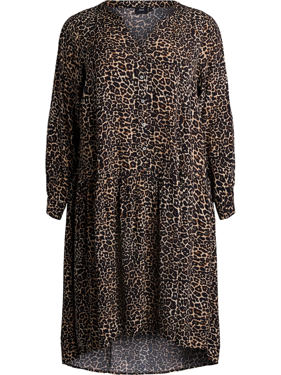 Платье-рубашка Zizzi Vbella, коричневый/темно-коричневый
Платье-рубашка Zizzi Vbella, коричневый/темно-коричневый