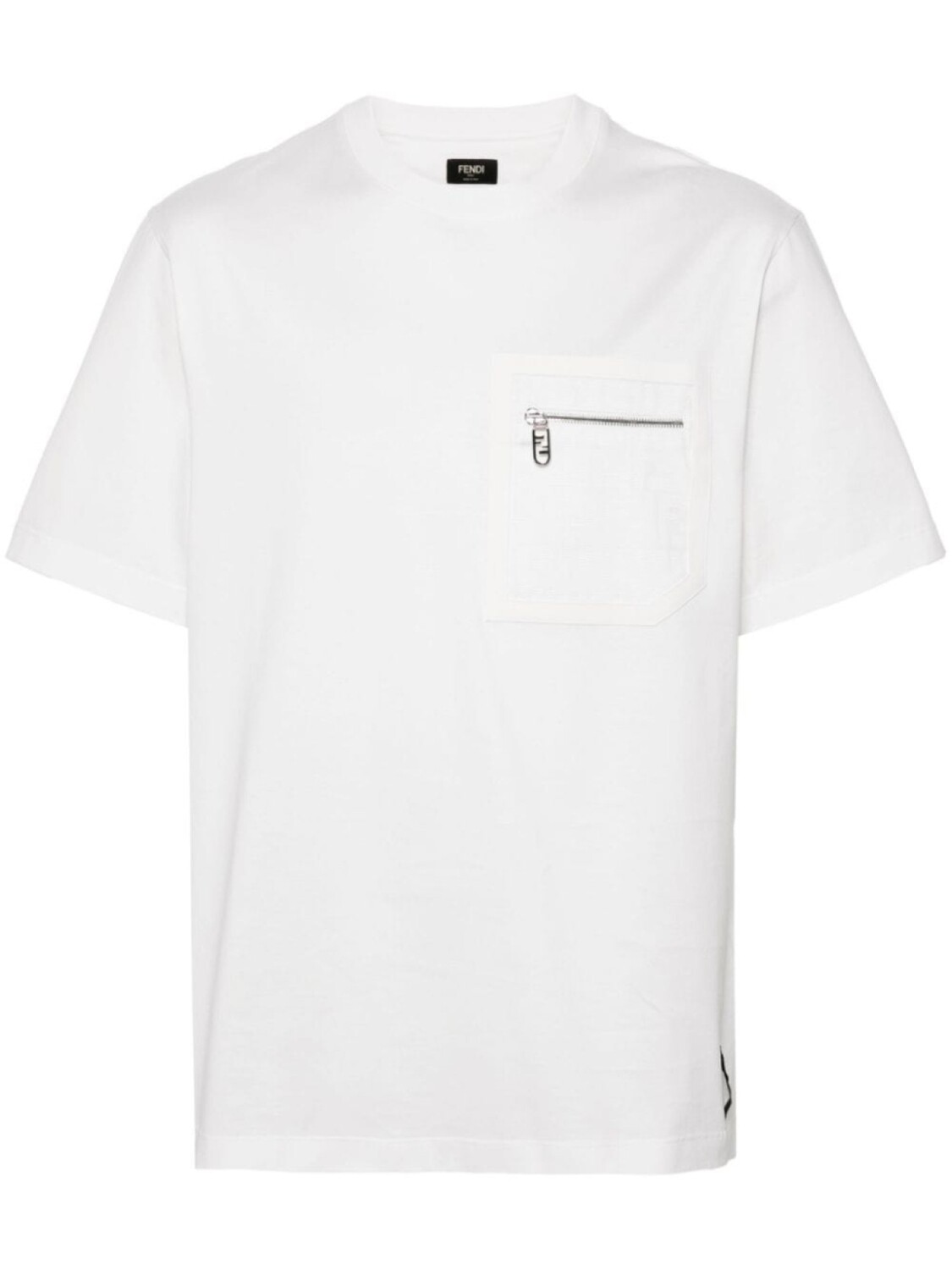 FENDI футболка с FF-детализацией, белый
FENDI футболка с FF-детализацией, белый