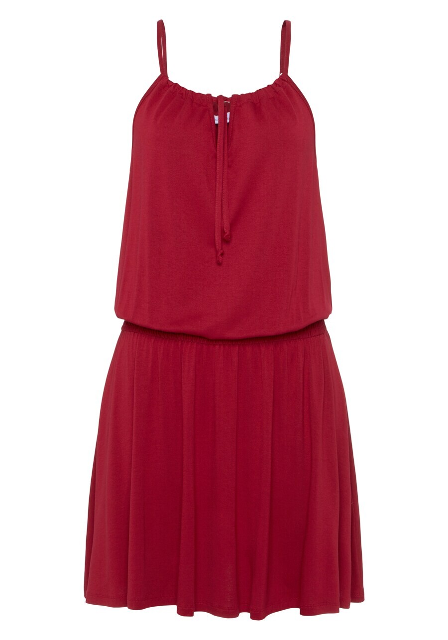 Платье Lascana, красный 
Платье Lascana, красный