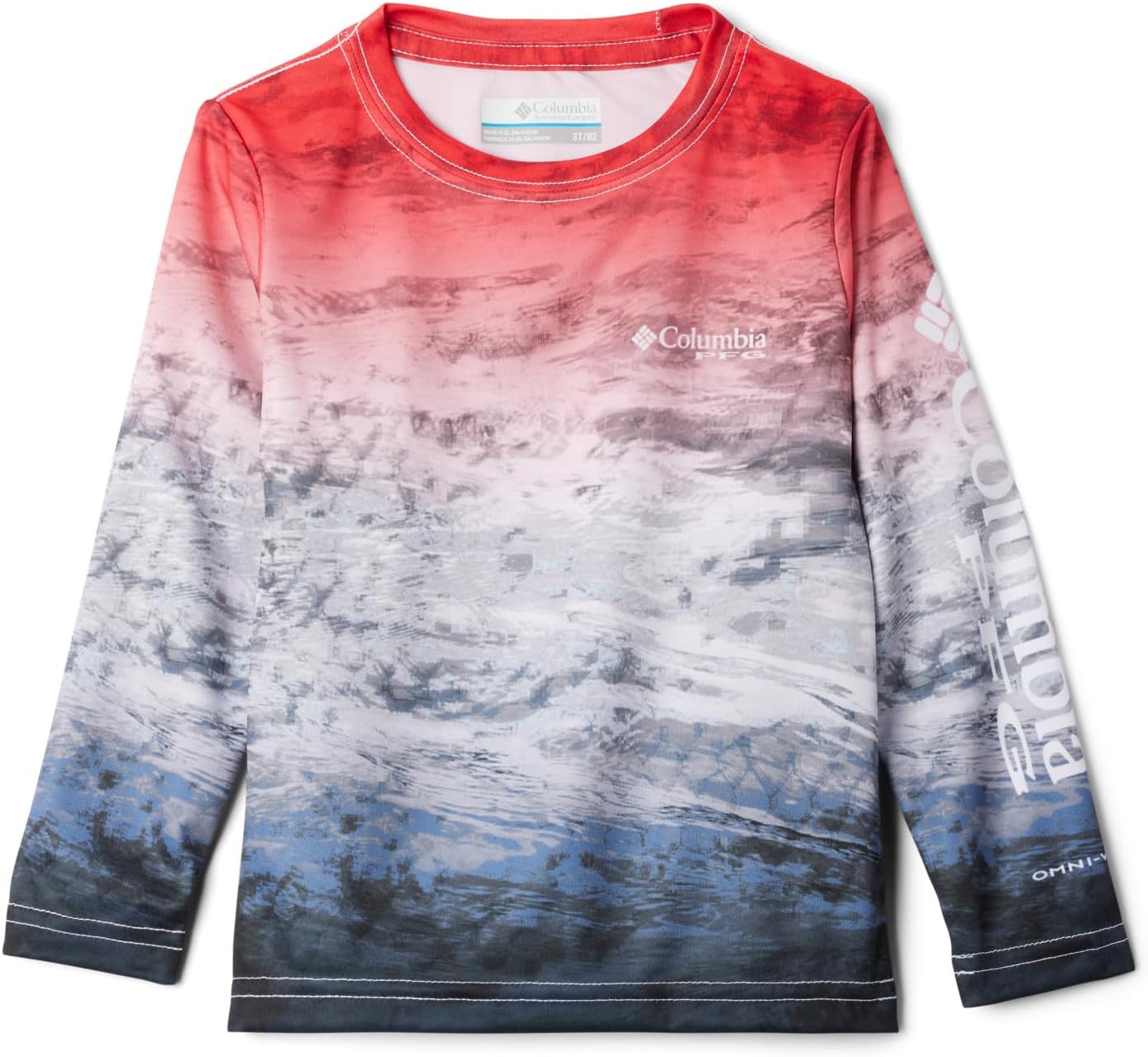 Футболка с длинным рукавом для мальчиков Columbia Terminal Tackle, Red Spark Deepsea Fade
Футболка с длинным рукавом для мальчиков Columbia Terminal Tackle, Red Spark Deepsea Fade