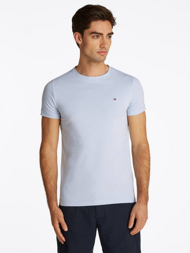 Облегающая эластичная футболка Tommy Hilfiger, цвет Breezy Blue
Облегающая эластичная футболка Tommy Hilfiger, цвет Breezy Blue