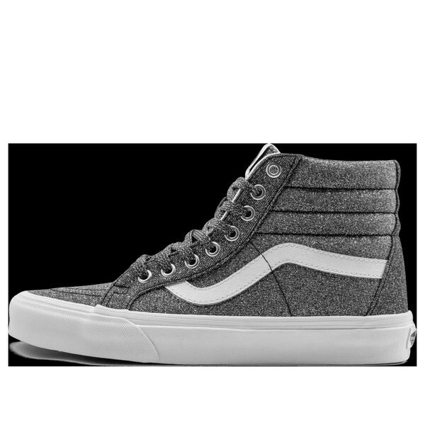 Кроссовки sk8-hi reissue 'lurex glitter black' Vans, серый
Кроссовки sk8-hi reissue 'lurex glitter black' Vans, серый