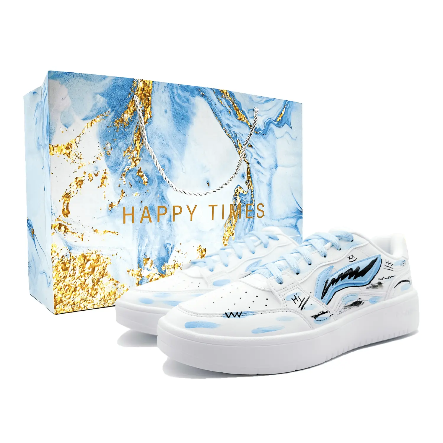 LINING Кроссовки для скейтбординга Acer Truncatum, нескользящие, износостойкие, дышащие, с низким верхом, мужские, сине-белые
LINING Кроссовки для скейтбординга Acer Truncatum, нескользящие, износостойкие, дышащие, с низким верхом, мужские, сине-белые