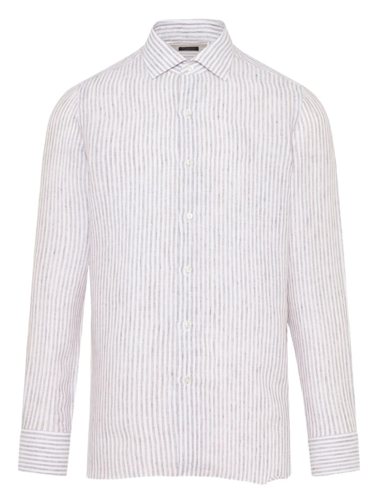 Рубашка в полоску Finamore 1925 Napoli, коричневый
Рубашка в полоску Finamore 1925 Napoli, коричневый