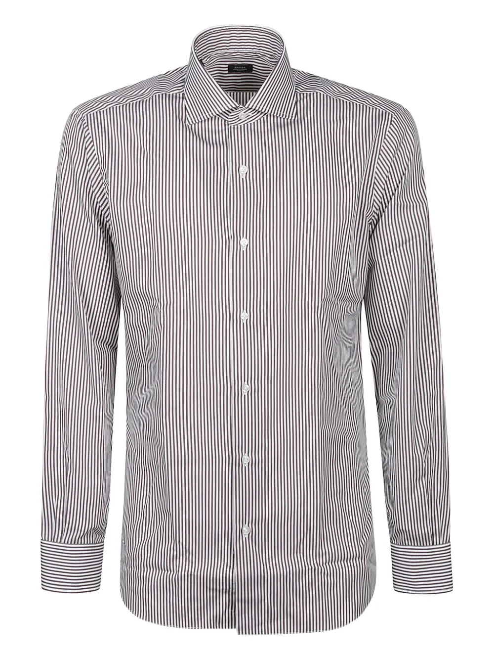 Рубашка в полоску из хлопка Barba, коричневый
Рубашка в полоску из хлопка Barba, коричневый