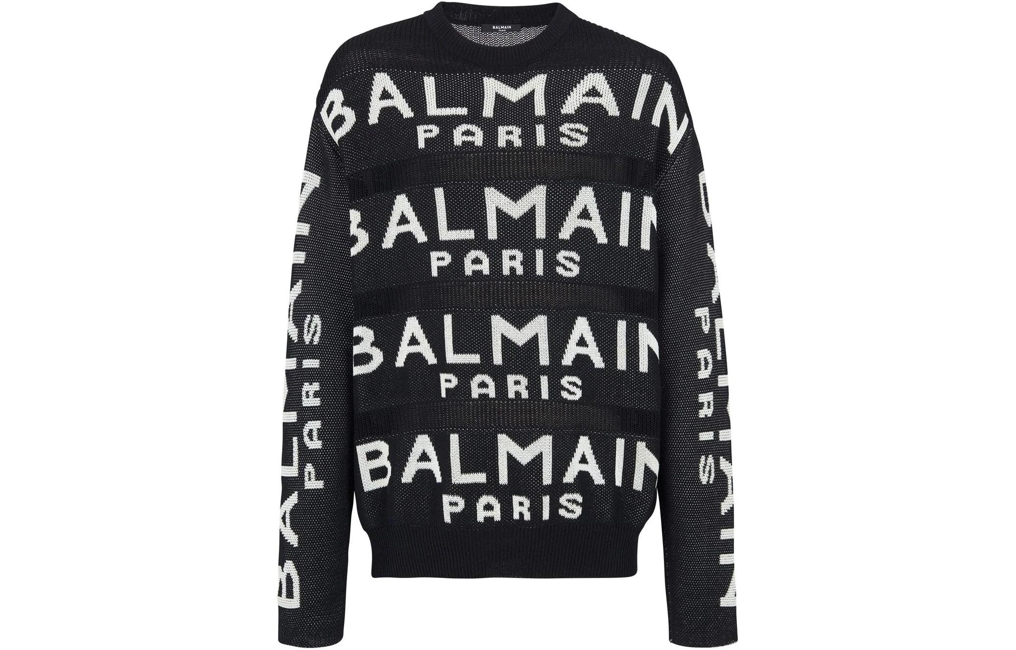 Джемпер с интарсией Logo BALMAIN, черный
Джемпер с интарсией Logo BALMAIN, черный