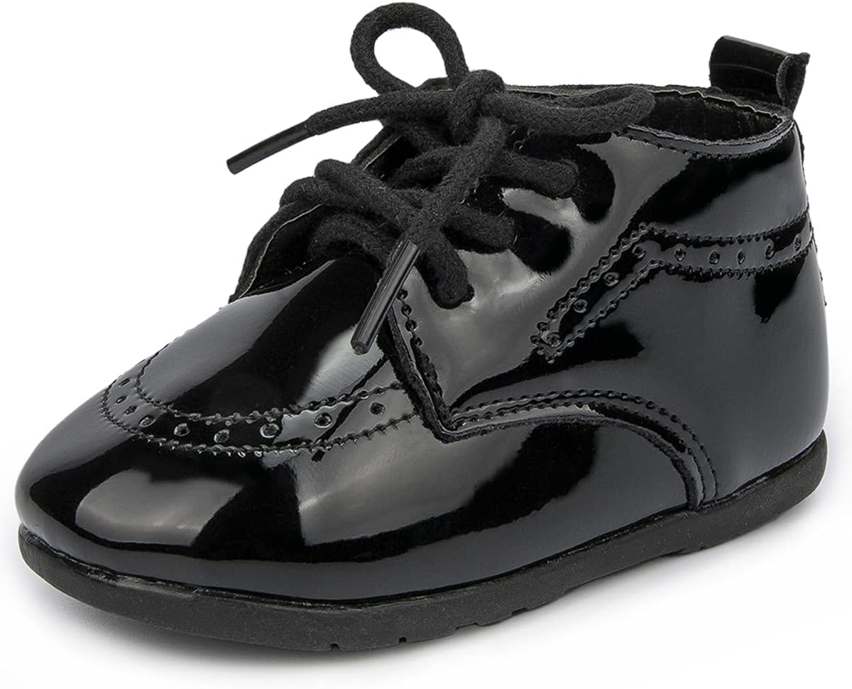 Детские туфли-оксфорды для мальчиков из искусственной кожи Ohsofy, черный
Детские туфли-оксфорды для мальчиков из искусственной кожи Ohsofy, черный