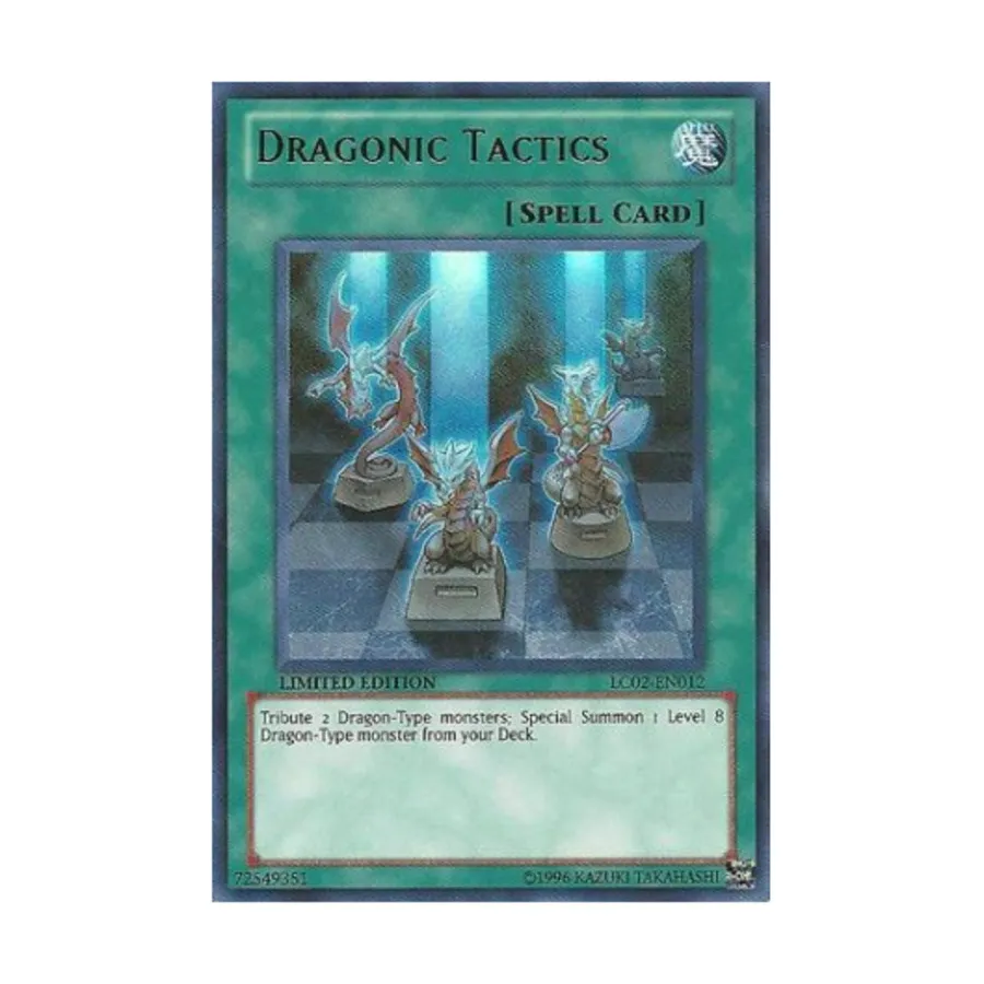 CCG Драконья Тактика (Ультра Редкий), Yu-Gi-Oh - Legendary Collection 2 - Singles
CCG Драконья Тактика (Ультра Редкий), Yu-Gi-Oh - Legendary Collection 2 - Singles