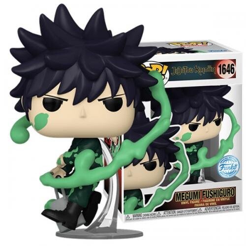 Funko POP Jujutsu Kaisen 1646 Megumi Fushiguro Special Edition Funko POP!
Funko POP Jujutsu Kaisen 1646 Megumi Fushiguro Special Edition Funko POP!