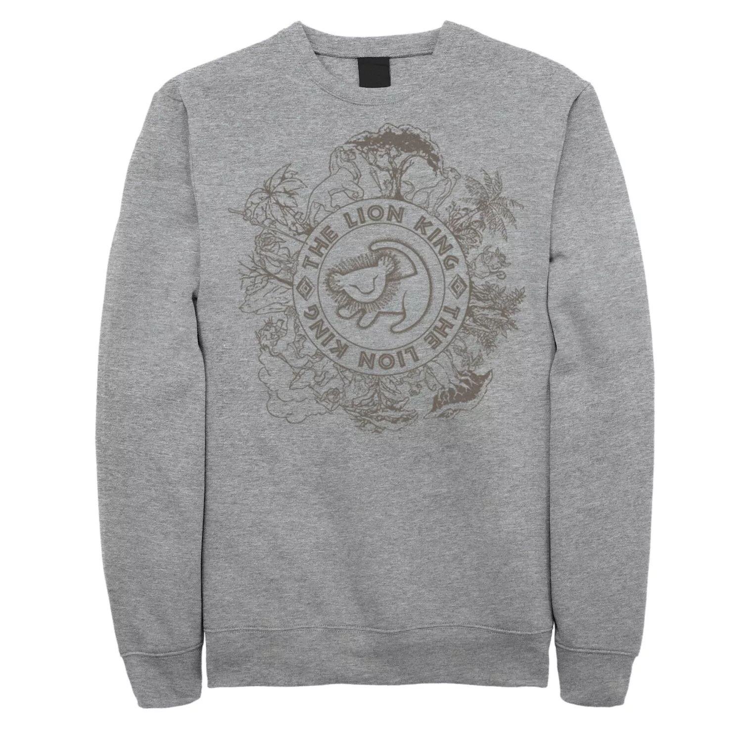 Флисовый свитшот с логотипом Disney The Lion Circle Of Life Line Art Licensed Character, серый
Флисовый свитшот с логотипом Disney The Lion Circle Of Life Line Art Licensed Character, серый