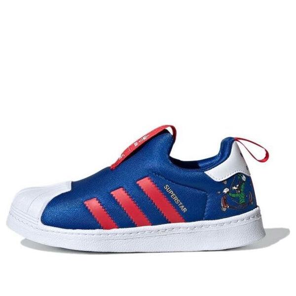 Кроссовки disney x superstar 360 j Adidas, синий
Кроссовки disney x superstar 360 j Adidas, синий