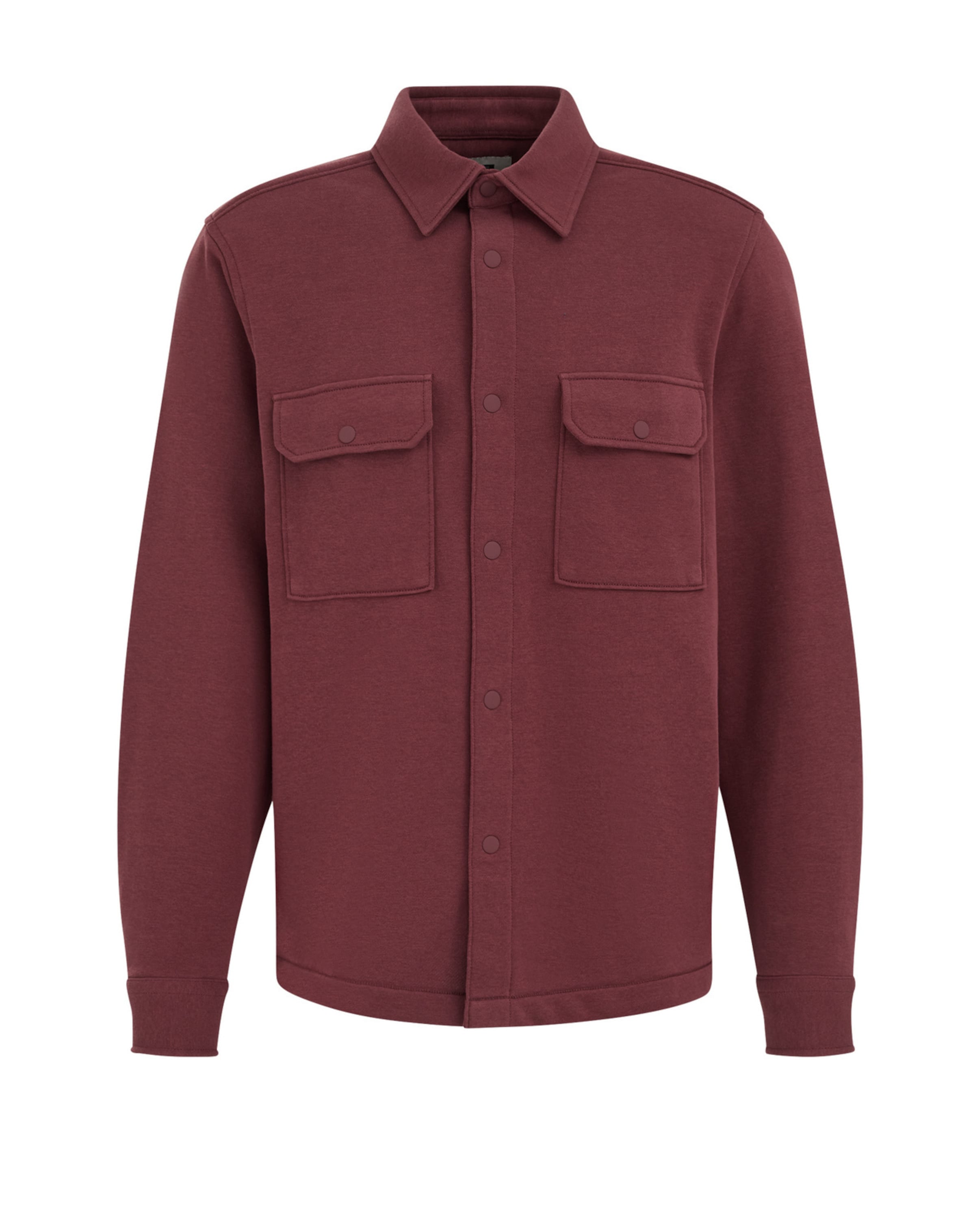 WE Fashion Рубашка на пуговицах Regular fit в темно-красном цвете
WE Fashion Рубашка на пуговицах Regular fit в темно-красном цвете