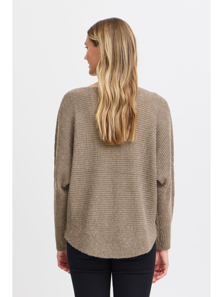 Fransa Свитер FRERETTA с длинными рукавами, свободного кроя, цвет ореховый меланж
Fransa Свитер FRERETTA с длинными рукавами, свободного кроя, цвет ореховый меланж