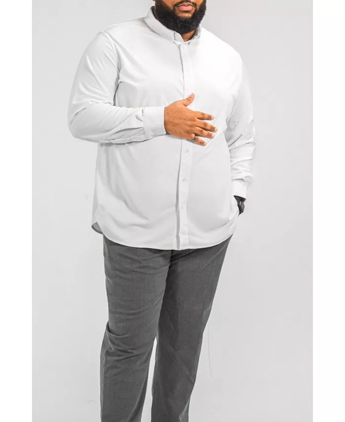 Рубашка для поездок Big & Tall с длинным рукавом на пуговицах Regent Row, белый
Рубашка для поездок Big & Tall с длинным рукавом на пуговицах Regent Row, белый