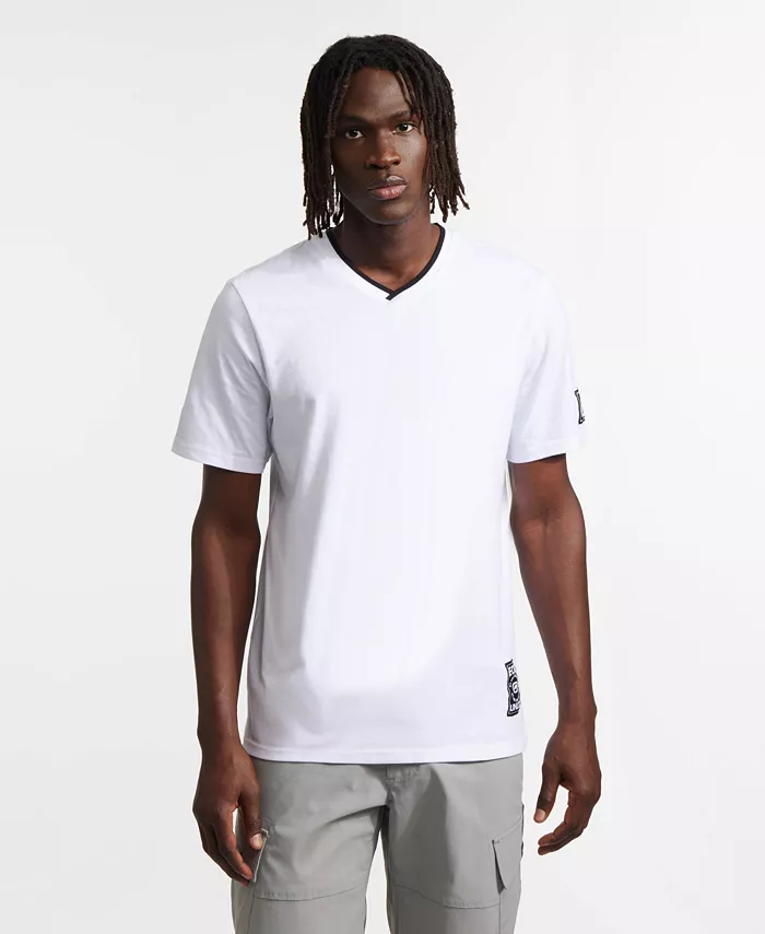 Мужская футболка с V-образным вырезом Crossroads с коротким рукавом Ecko Unltd, белый
Мужская футболка с V-образным вырезом Crossroads с коротким рукавом Ecko Unltd, белый